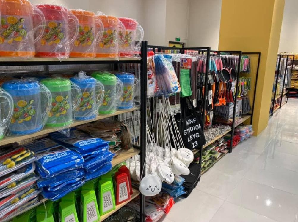 Toys and games aisle