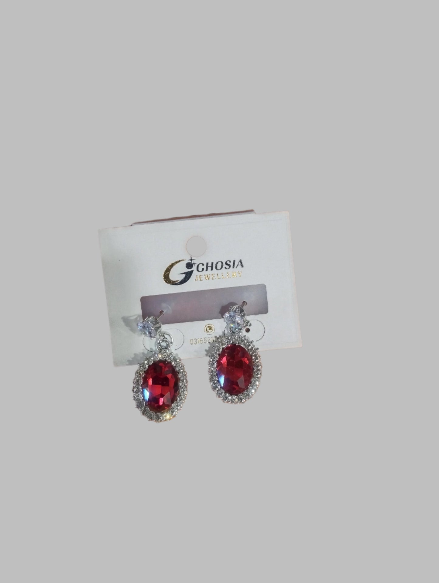 Red color Earrings