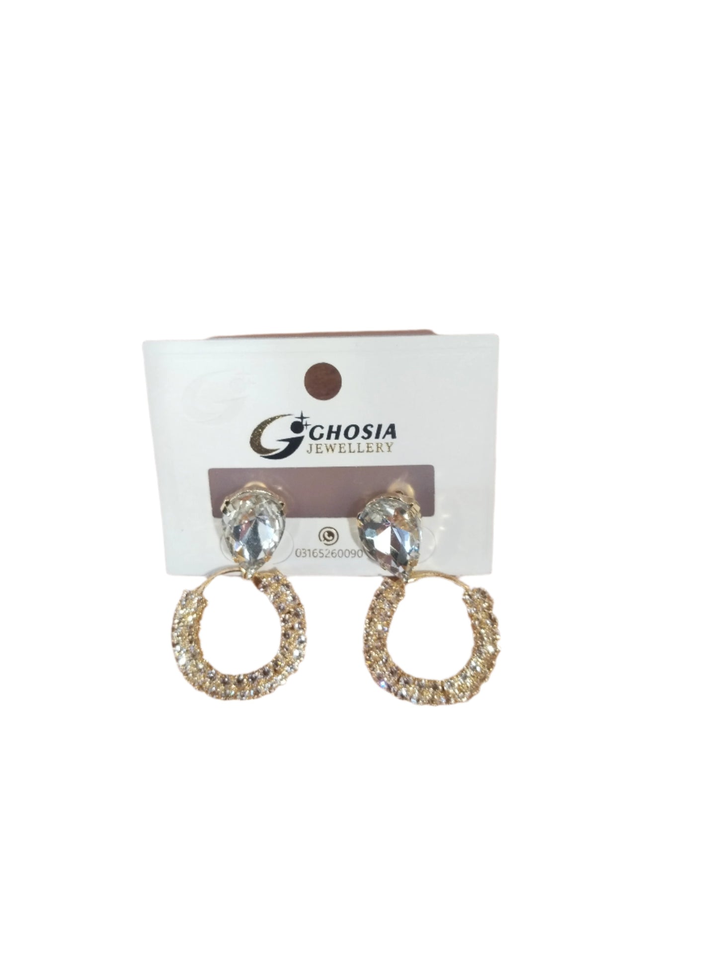 Zircoon Shape Earrings