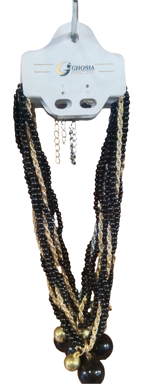 Black and Gold Necklaces