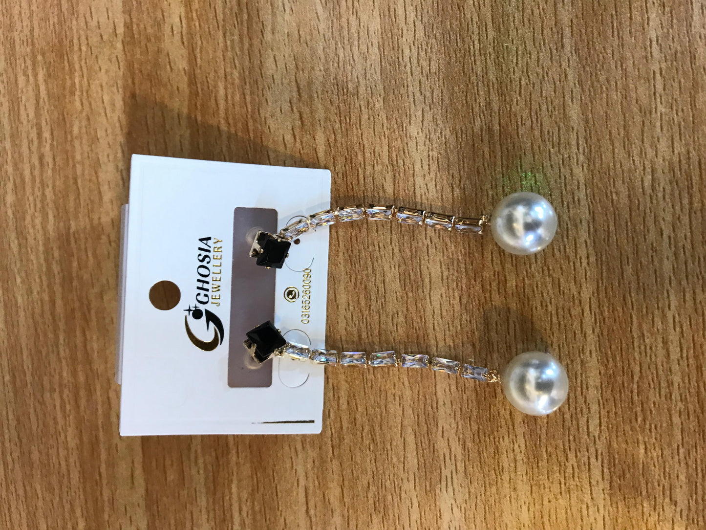 Pearl Screw Earrings