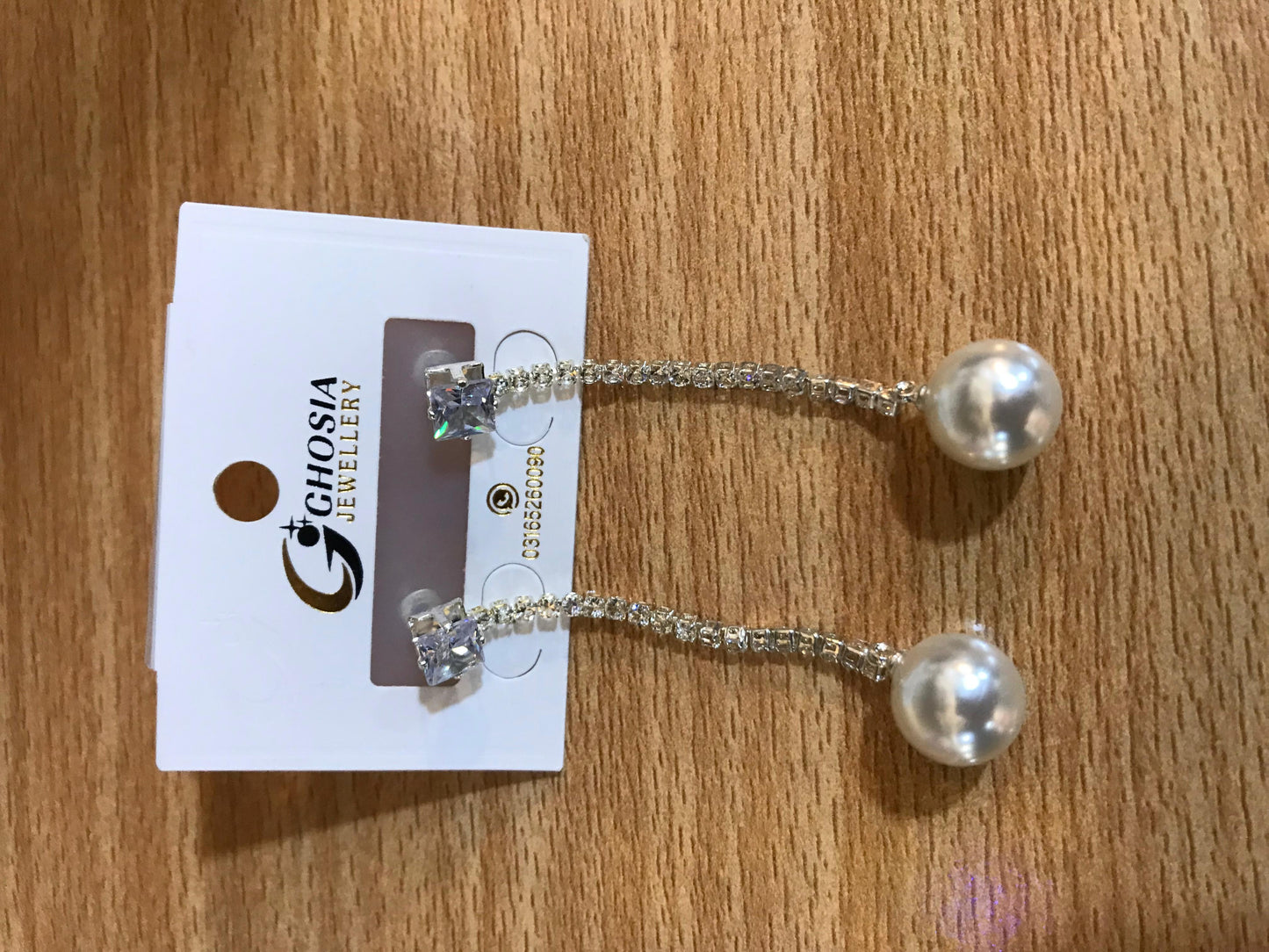 Pearl Screw Earrings