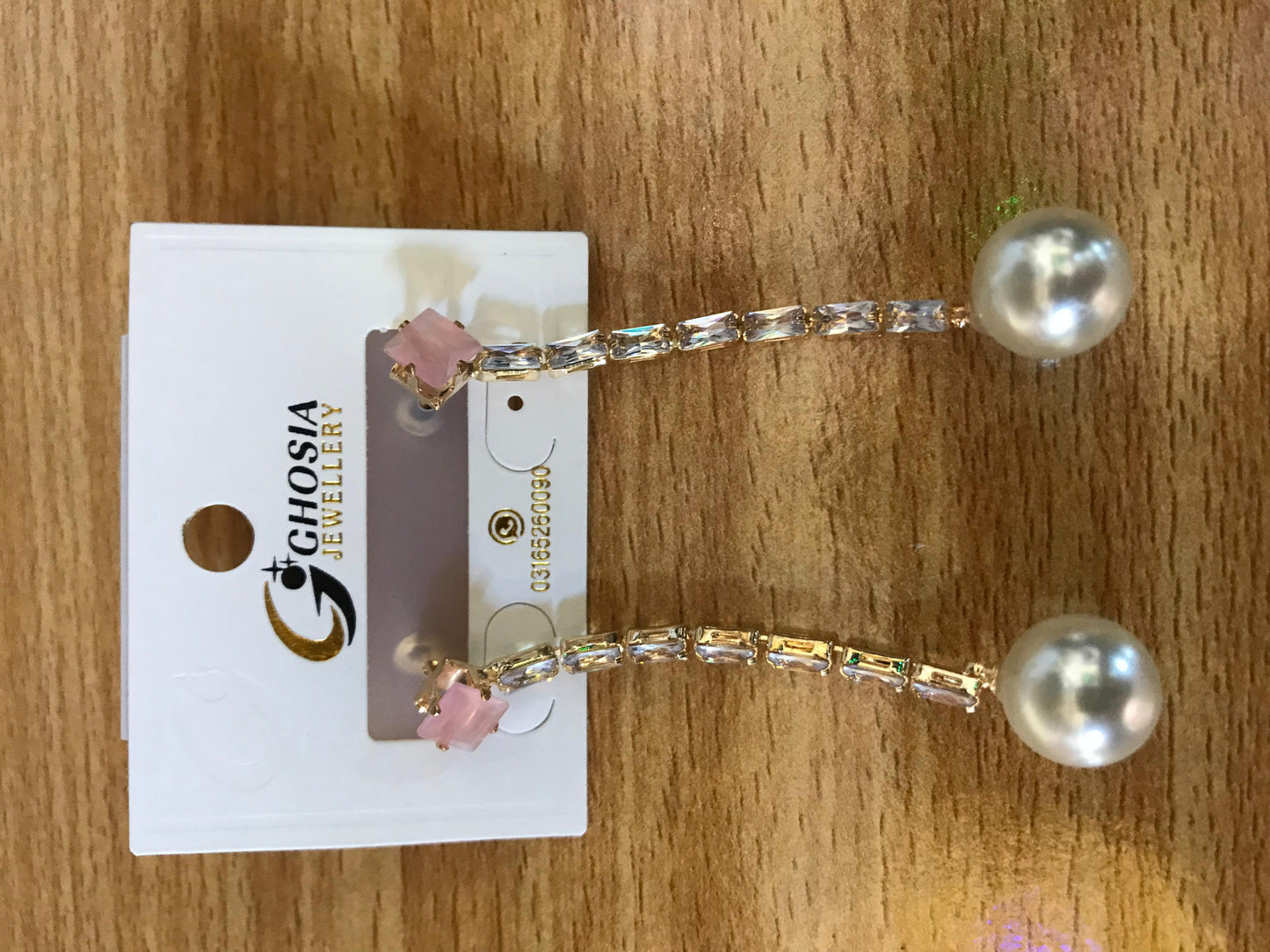 Pearl Screw Earrings