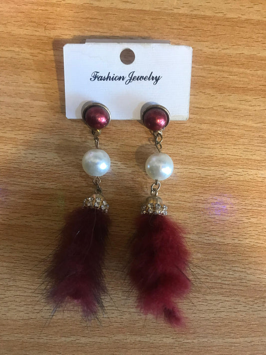 Handmade Feather Earrings