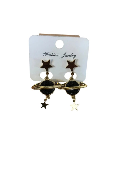 Black Gleam Earrings