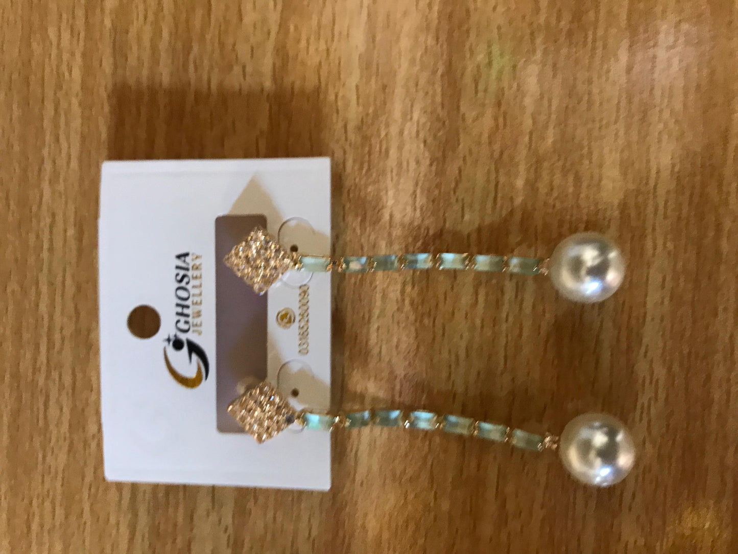 Pearl Screw Earrings