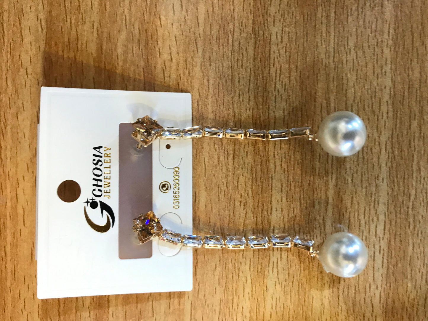 Pearl Screw Earrings