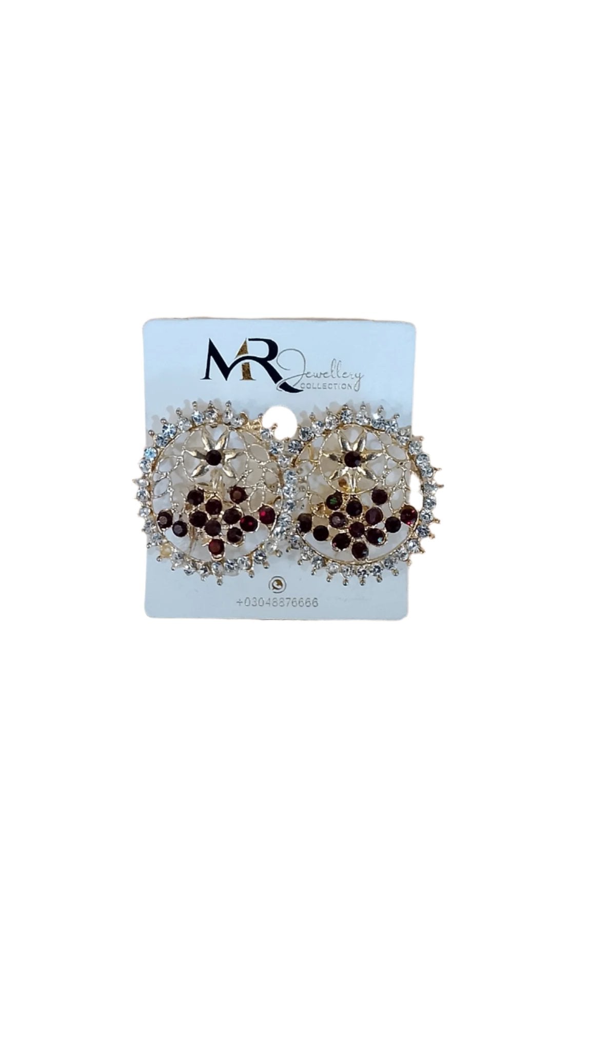 Pair of Circular Major Earrings