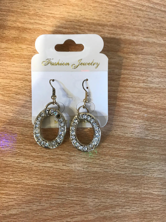 Linked Circle Earrings